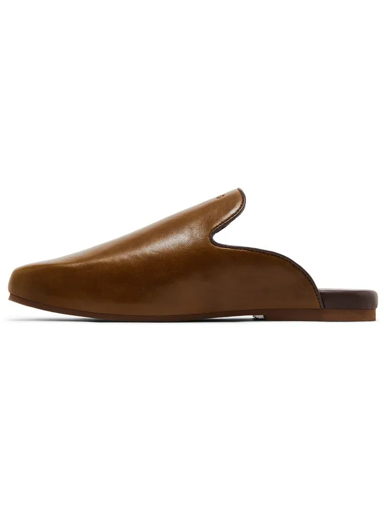 Кроссовки GOAT Horoscope Capricorn Mule Deep Brown/Deep Brown — изображение 3 из 11, коричневый