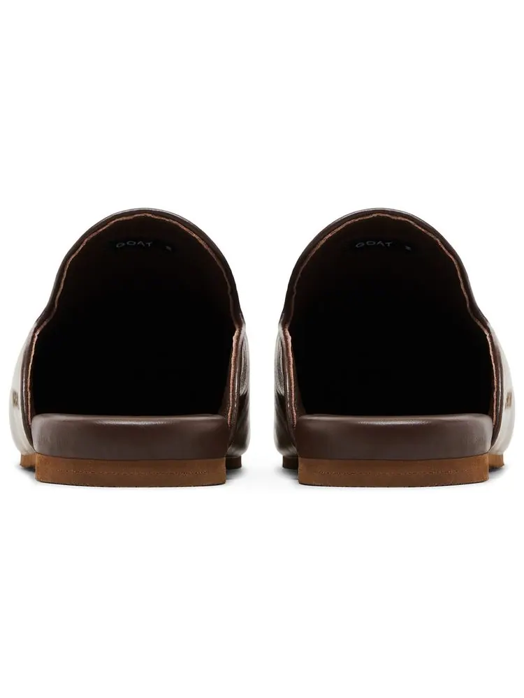 Кроссовки GOAT Horoscope Capricorn Mule Deep Brown/Deep Brown — изображение 6 из 11, коричневый