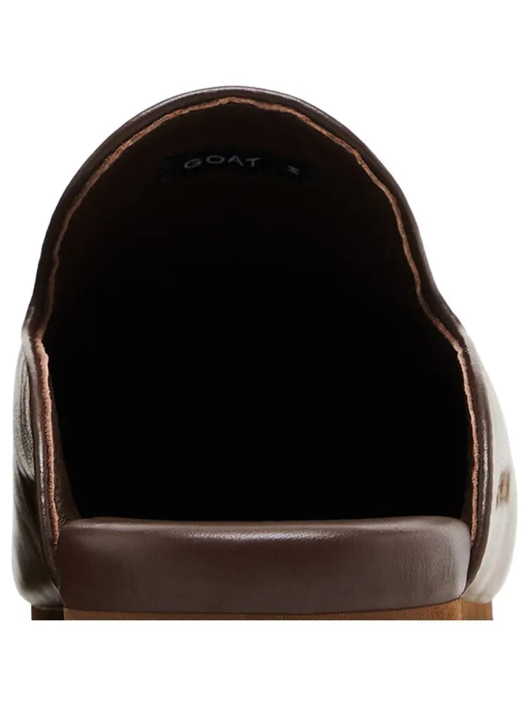 Кроссовки GOAT Horoscope Capricorn Mule Deep Brown/Deep Brown — изображение 7 из 11, коричневый