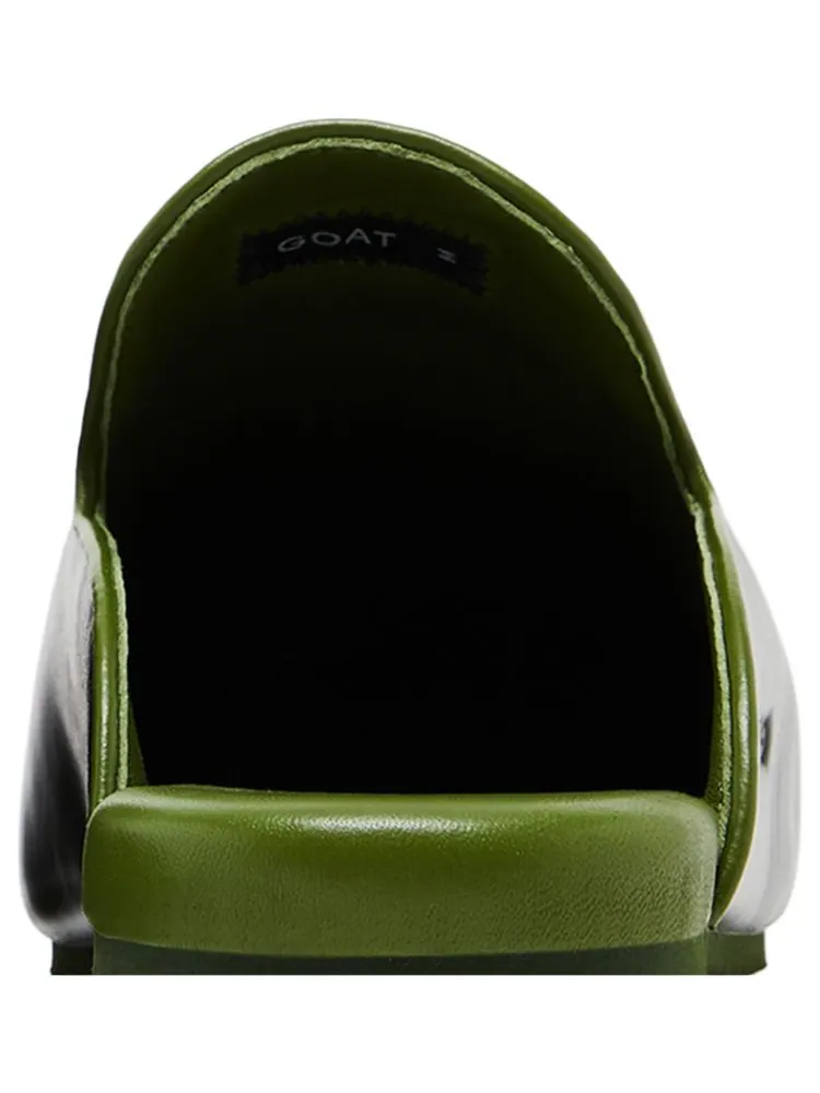 Кроссовки GOAT Horoscope Gemini Mule Forest Green/Hunter Green — изображение 7 из 11, зеленый