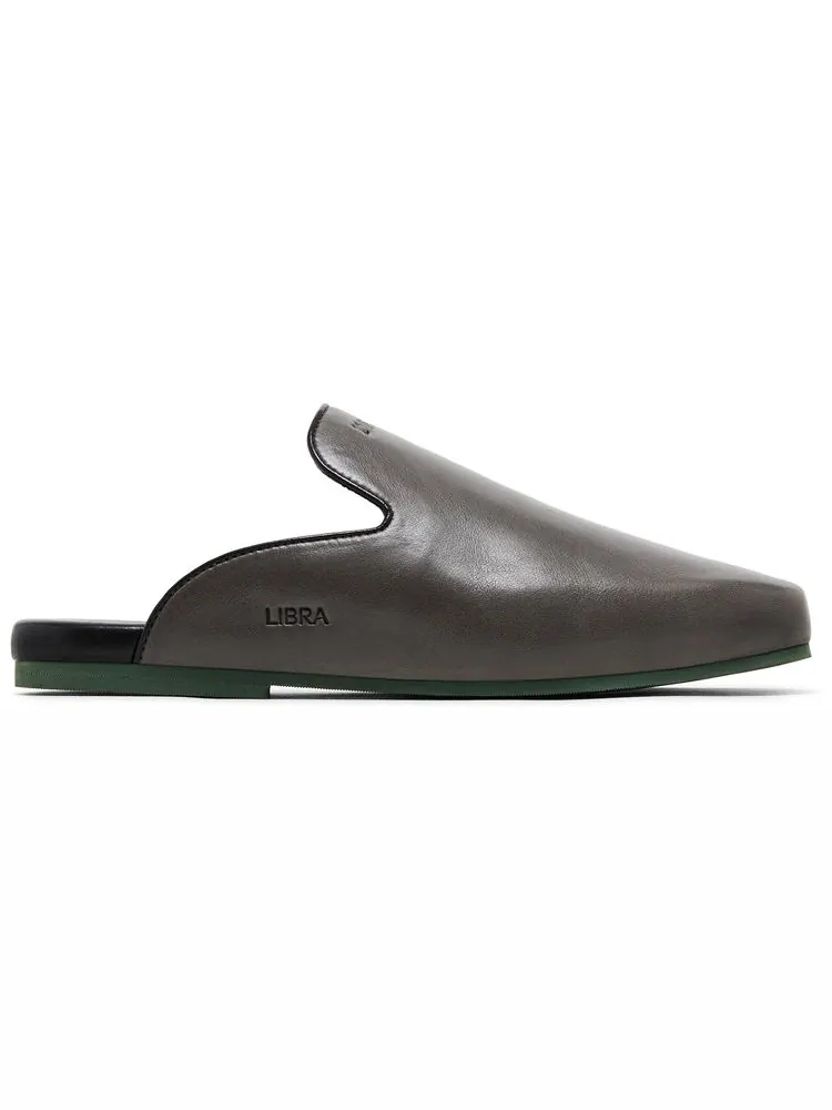 Кроссовки GOAT Horoscope Libra Mule Gunmetal/Forest Green — зеленый