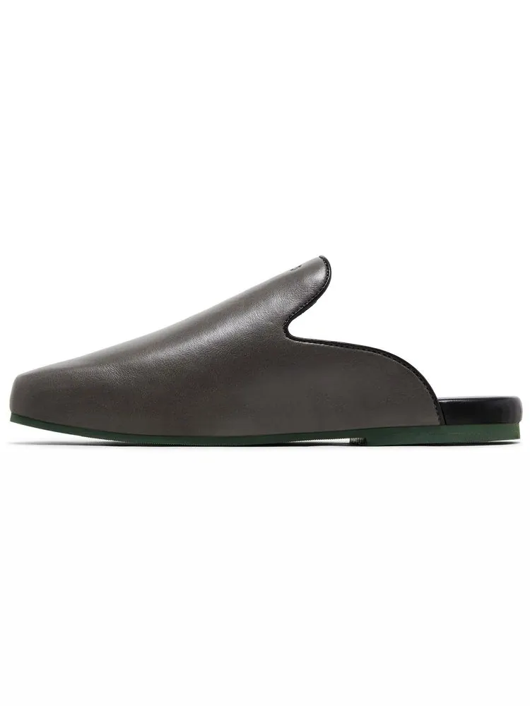 Кроссовки GOAT Horoscope Libra Mule Gunmetal/Forest Green — изображение 3 из 11, зеленый