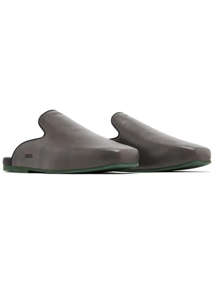 Кроссовки GOAT Horoscope Libra Mule Gunmetal/Forest Green — изображение 8 из 11, зеленый
