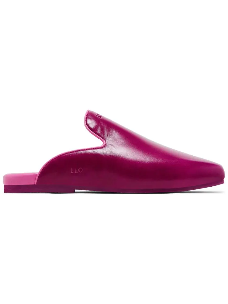 Кроссовки GOAT Horoscope Leo Mule Dark Fuchsia/Mauve — розовый