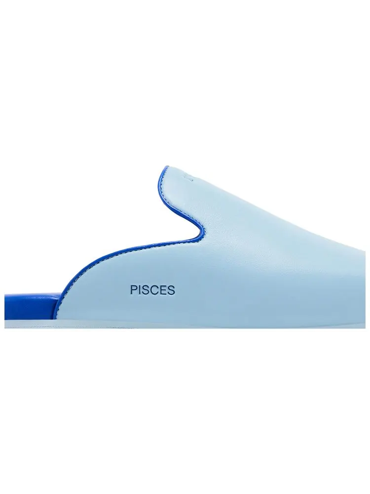 Кроссовки GOAT Horoscope Pisces Mule Powder Blue/Royal Blue — изображение 2 из 11, синий