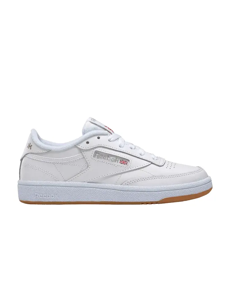 Кроссовки Reebok Wmns Club C 85 Light Grey Gum — изображение 1 из 1, светлый серый