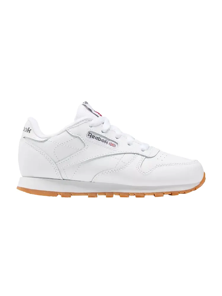 Кроссовки Reebok Classic Leather Little Kid — изображение 1 из 1, белый