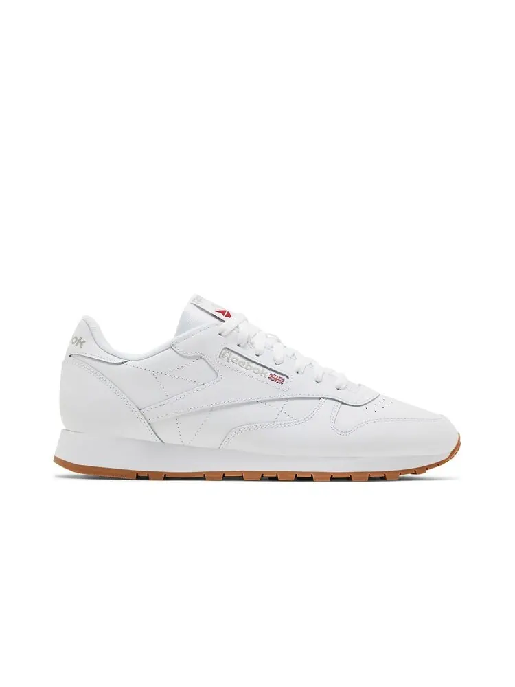 Кроссовки Reebok Classic Leather White Grey Gum — изображение 1 из 6, белый