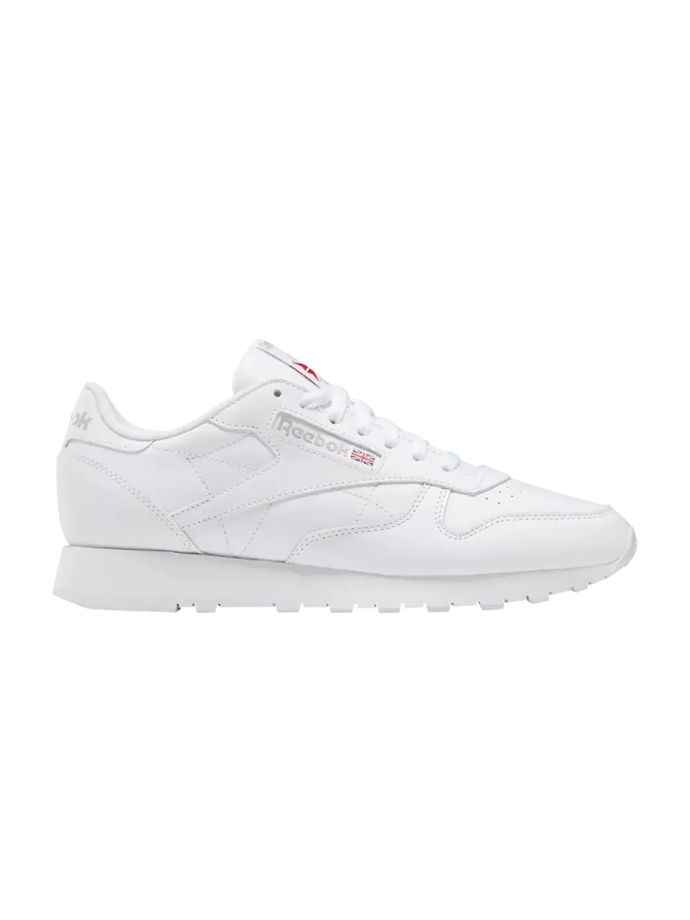Кроссовки Classic Leather Reebok — изображение 1 из 1, белый/белый/серый