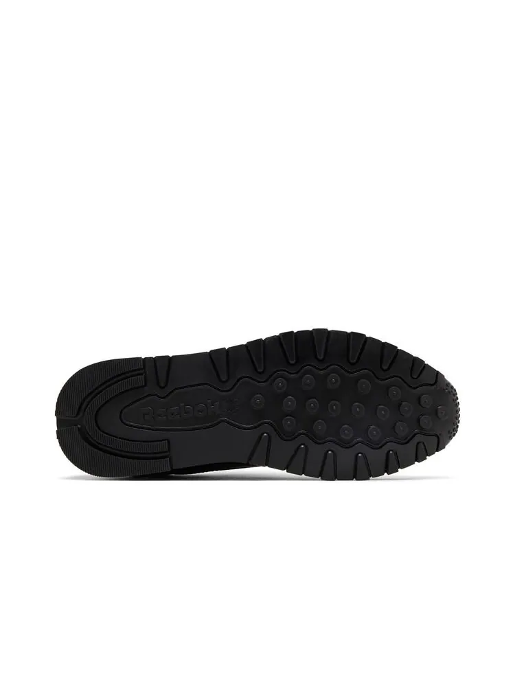 Кроссовки Reebok Classic Leather Black Pure Grey — изображение 4 из 6, черный