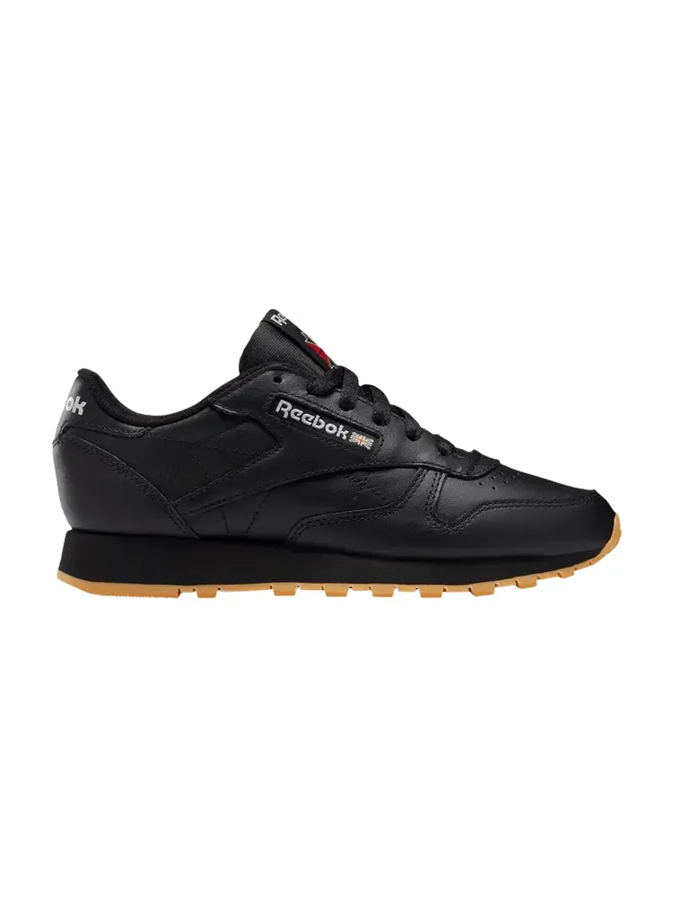Кроссовки Wmns Classic Leather 'Black Gum' — изображение 1 из 1, черный