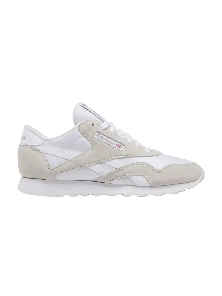 Кроссовки Reebok Wmns Classic Nylon Triple White — изображение 1 из 1, белый