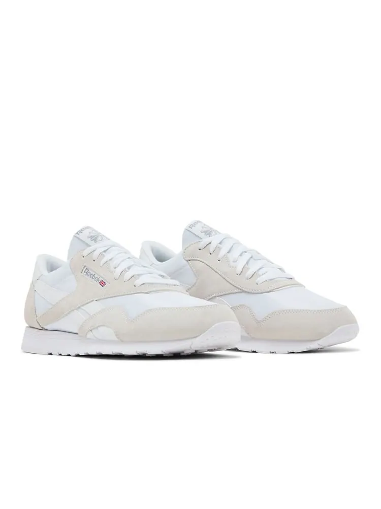 Кроссовки Classic Nylon 'Triple White' — изображение 8 из 8, белый