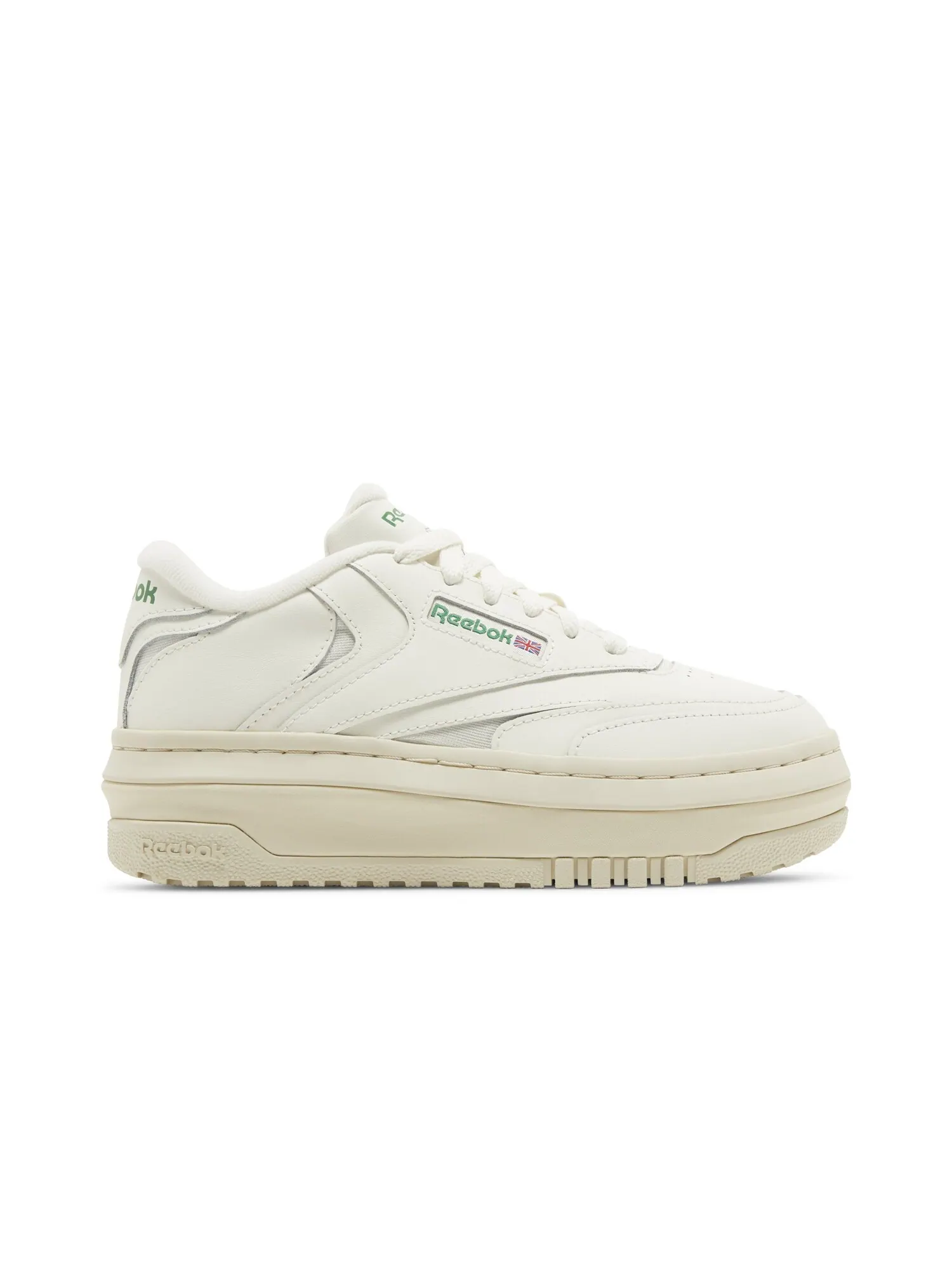 Кроссовки Wmns Club C Extra Reebok — изображение 1 из 8, зеленый