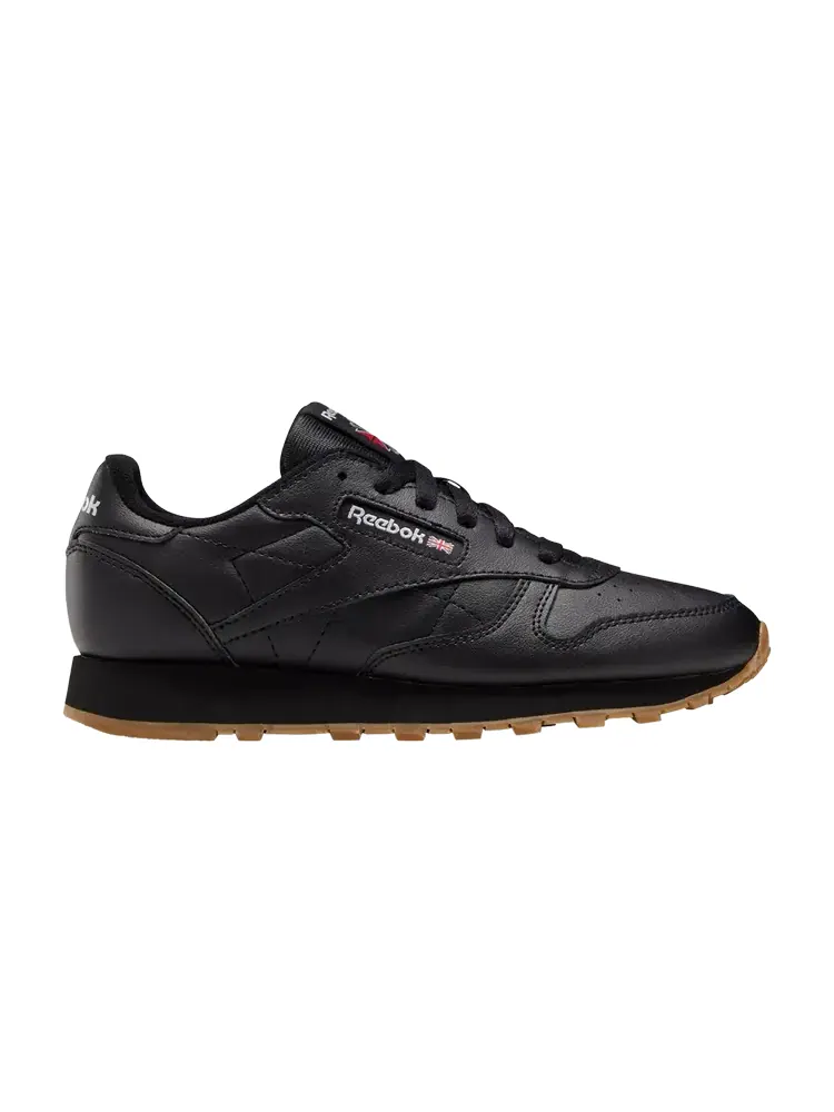 Кроссовки Reebok Classic Leather Big Kid — изображение 1 из 1, черный