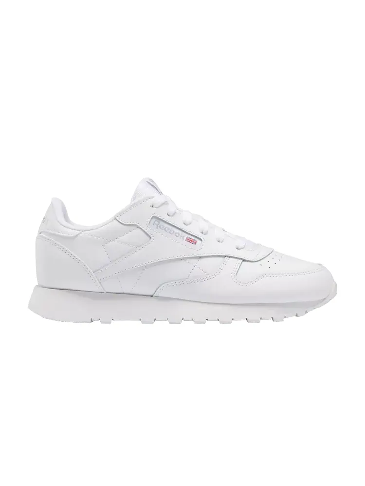 Кроссовки Reebok Classic Leather Big Kid — изображение 1 из 1, белый