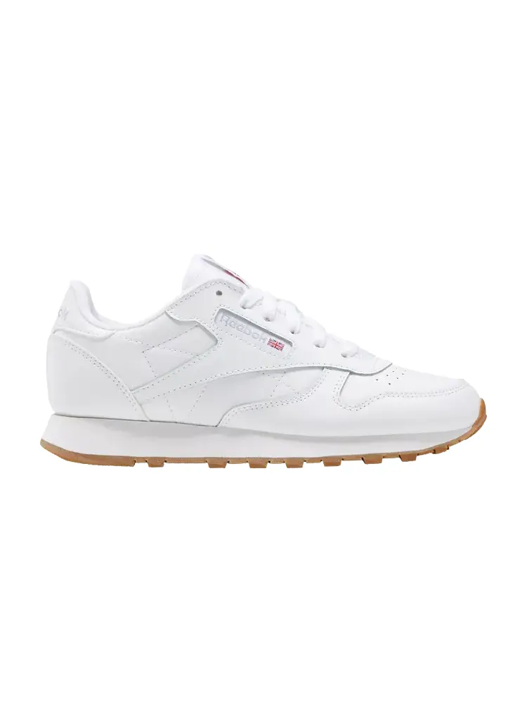 Кроссовки Reebok Classic Leather Big Kid — изображение 1 из 1, белый