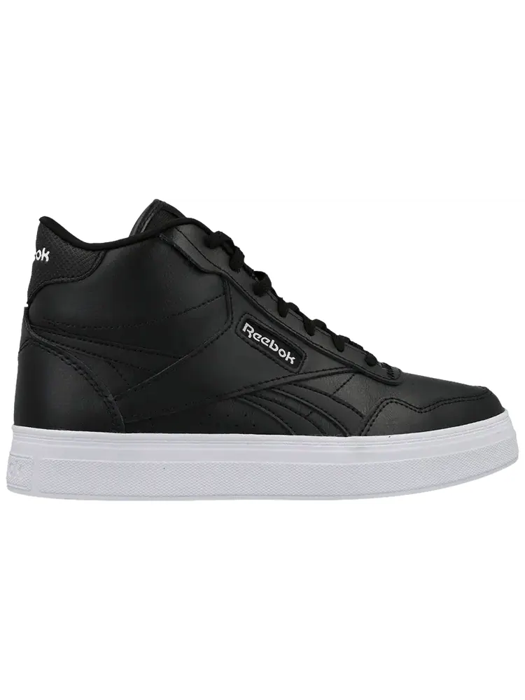 Кроссовки Reebok Wmns Court Advance Bold High 'Black White' — изображение 1 из 1, черный
