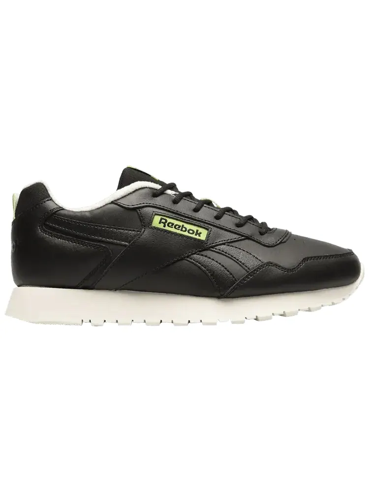Кроссовки Reebok Glide 'Black Laser Lime' — изображение 1 из 1, черный