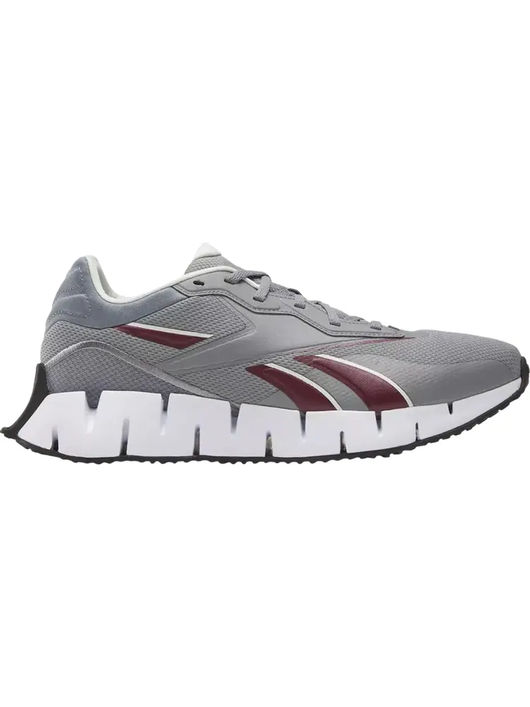 Кроссовки Zig Dynamica 4 'Pure Grey Classic Maroon' — изображение 1 из 1, серый