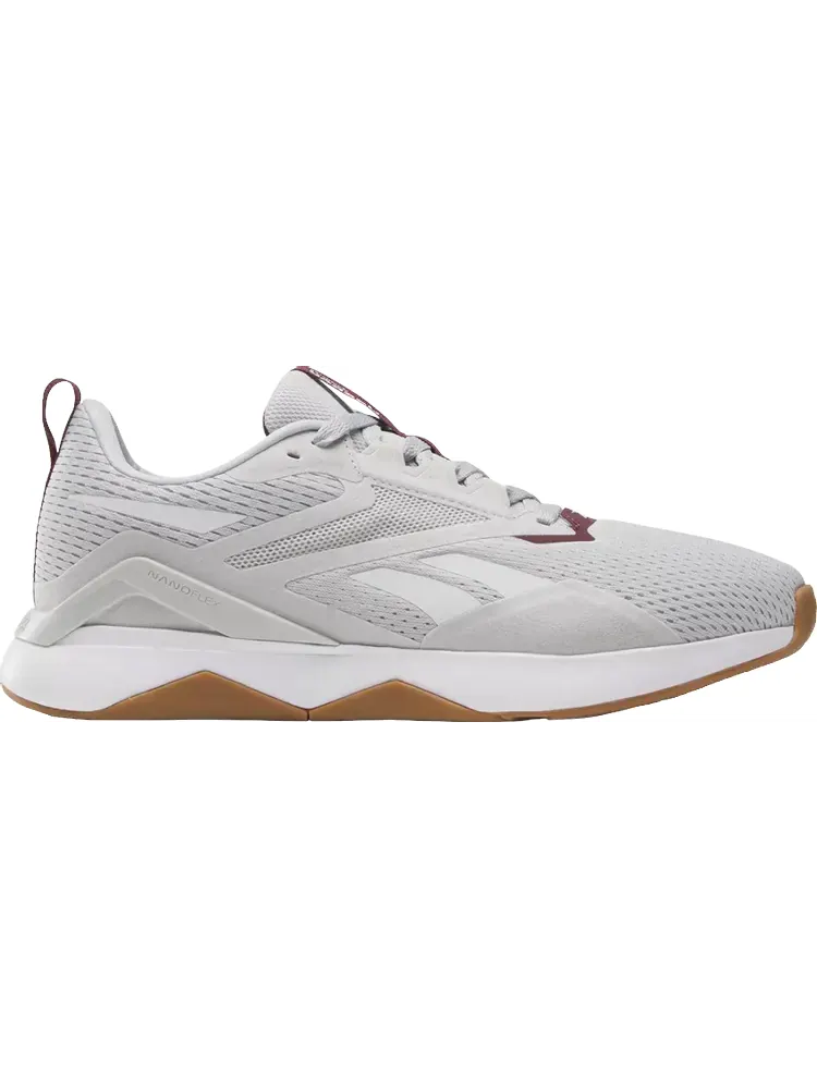 Кроссовки Nanoflex TR 2.0 'Steely Fog Classic Maroon Gum' — изображение 1 из 1, серый