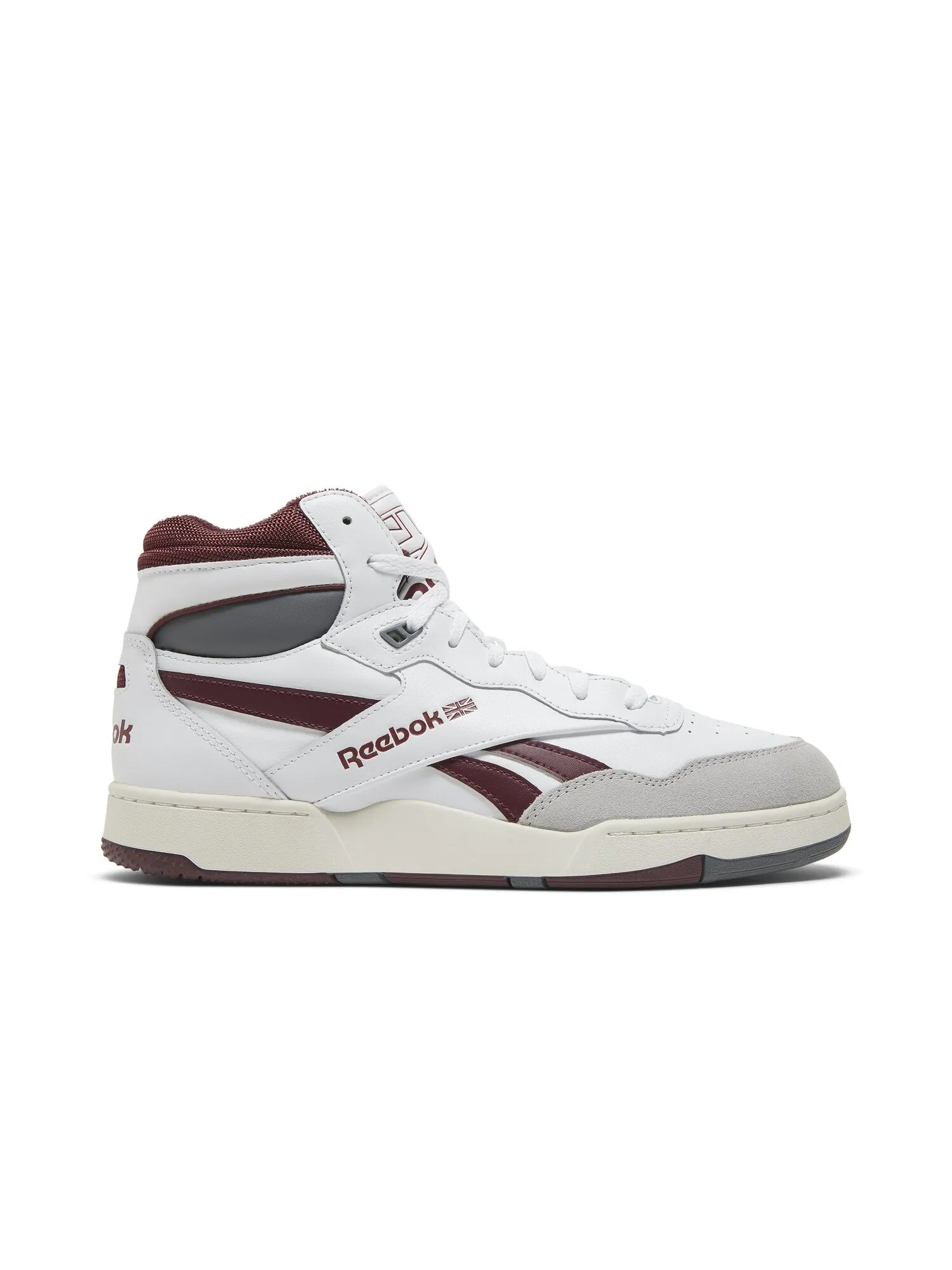 Кроссовки BB4000 2 Mid Reebok — изображение 1 из 8, белый/классический/серый