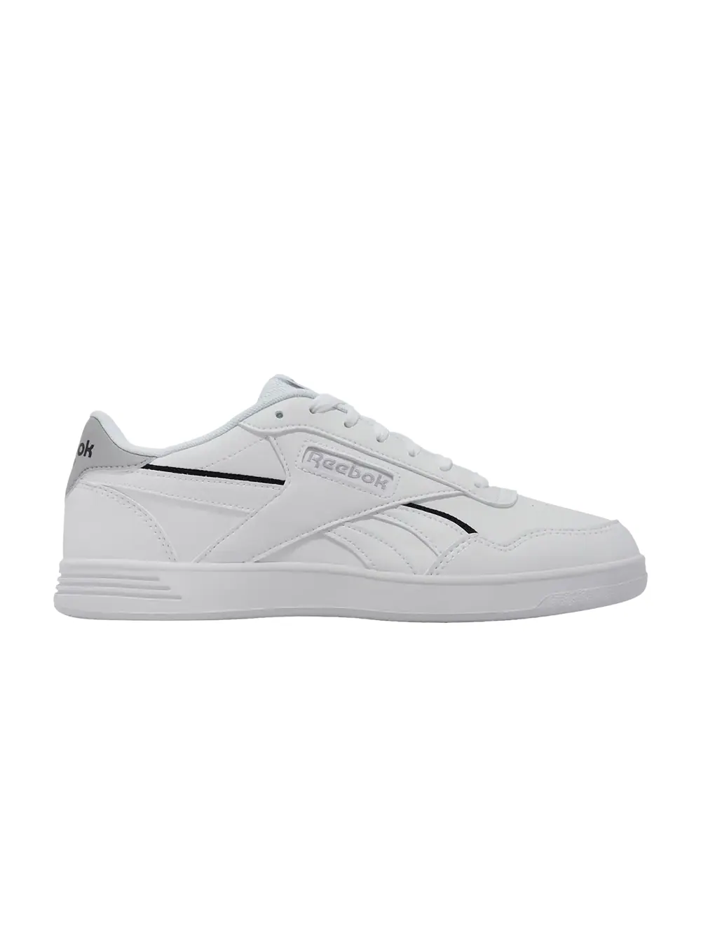Кроссовки Court Advance Vegan Reebok — изображение 1 из 1, белый/черный/серый