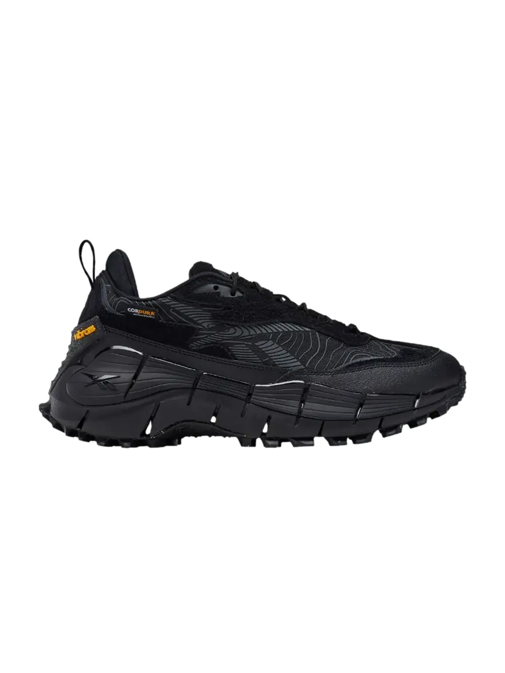 Кроссовки Zig Kinetica 2.5 Edge Reebok — изображение 1 из 1, черный/серый/черный