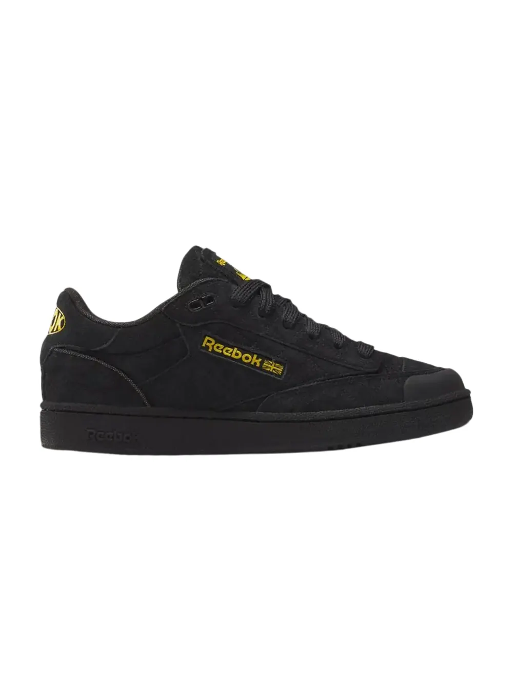Кроссовки Club C Bulc Reebok — изображение 1 из 1, черный/черный/желтый