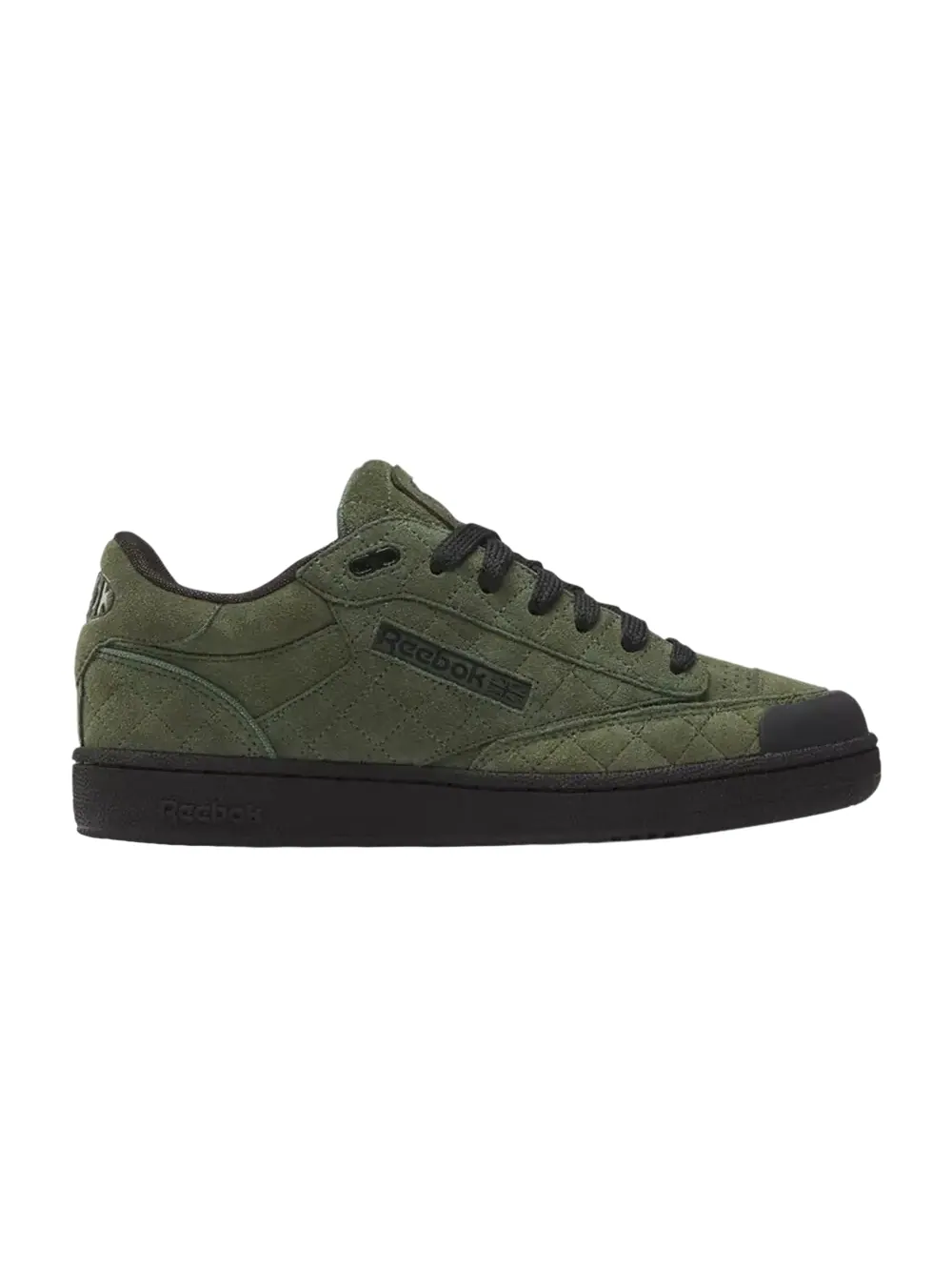 Кроссовки Club C Bulc Reebok — изображение 1 из 1, зеленый/черный/оранжевый