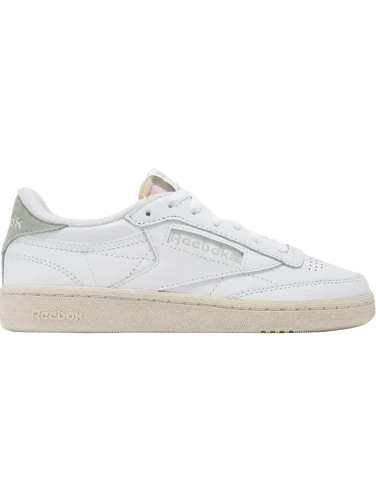 Кроссовки Wmns Club C 85 Vintage 'White Vintage Green' — изображение 1 из 1, белый