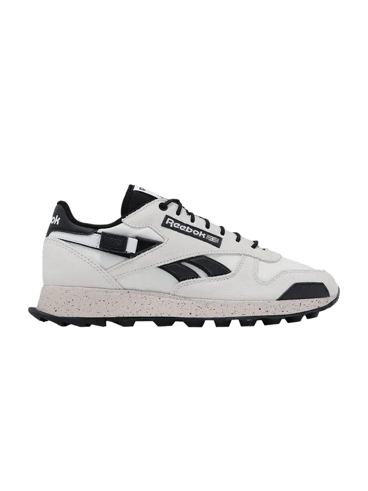 Кроссовки Reebok Classic Leather 'Winterized - White Pure Grey' — изображение 1 из 1, белый/серый/черный