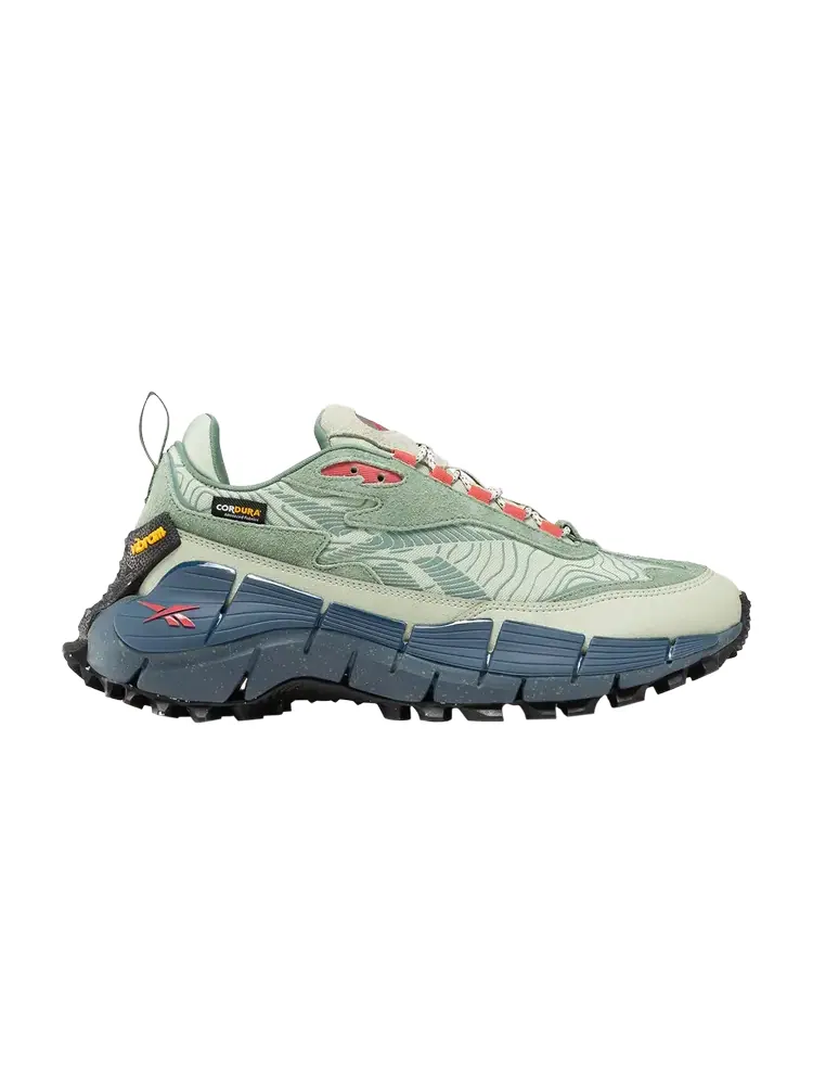 Кроссовки Reebok Zig Kinetica 2.5 Edge — изображение 1 из 1, зеленый