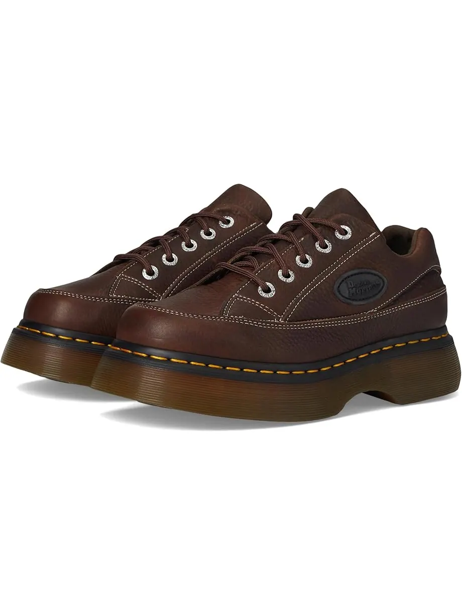 Ботинки Dr. Martens Buzz 5-Eye на шнуровке — изображение 2 из 7, коричневый