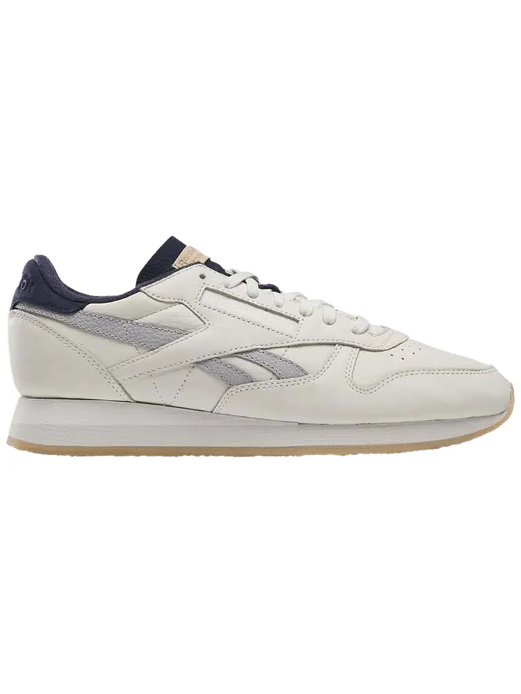 Кроссовки Reebok Classic Leather Premium 'Chalk Vector Navy Grey' — изображение 1 из 1, темно-синий серый