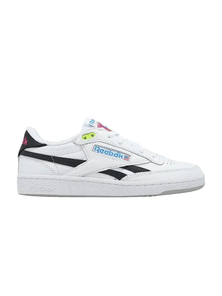 Кроссовки Reebok Club C Revenge Vintage '90s Tennis' — изображение 1 из 1, белый/белый/черный
