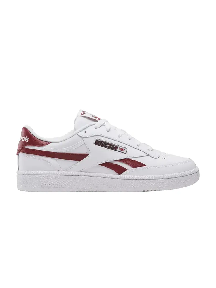 Кроссовки Club C Revenge 'White Rich Maroon' — изображение 1 из 1, белый насыщенный