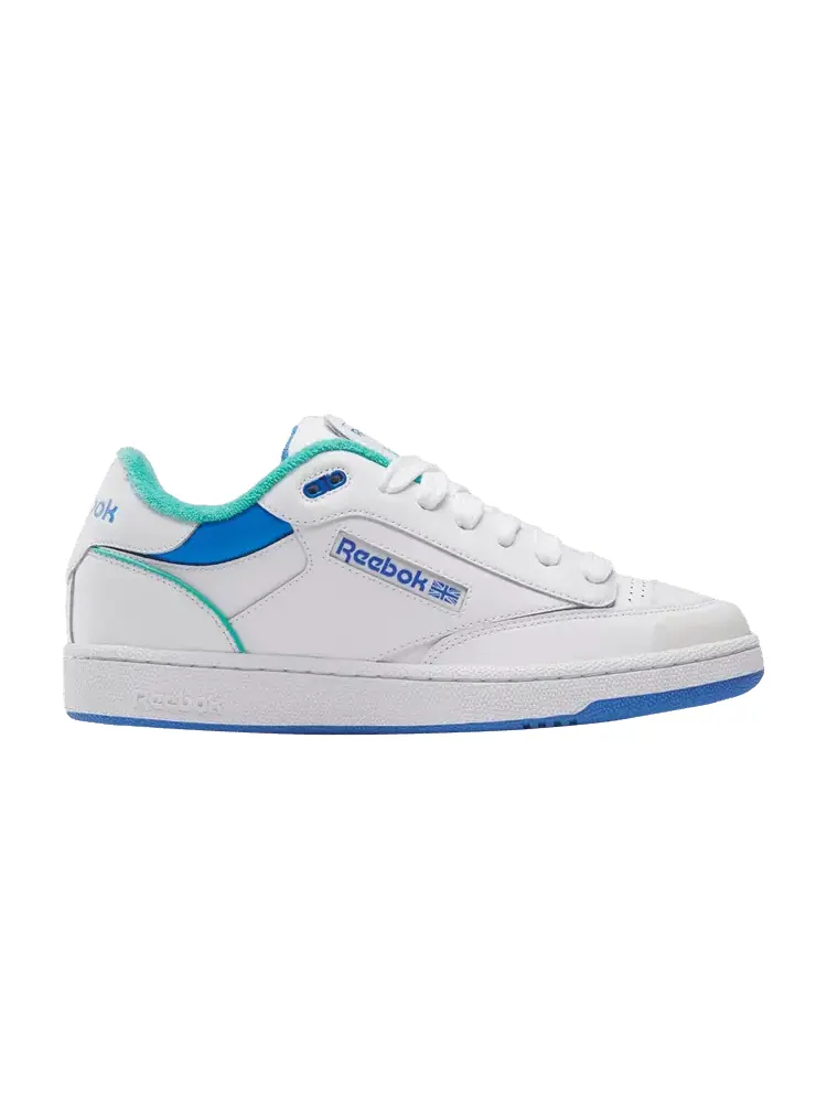 Кроссовки Reebok Club C Bulc 'White Unleashed Green Blue' — изображение 1 из 1, белый/зеленый/синий