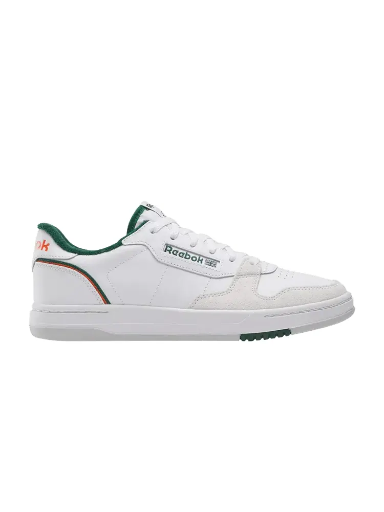 Кроссовки Phase Court 'White Dark Green' — изображение 1 из 1, белый темный зеленый