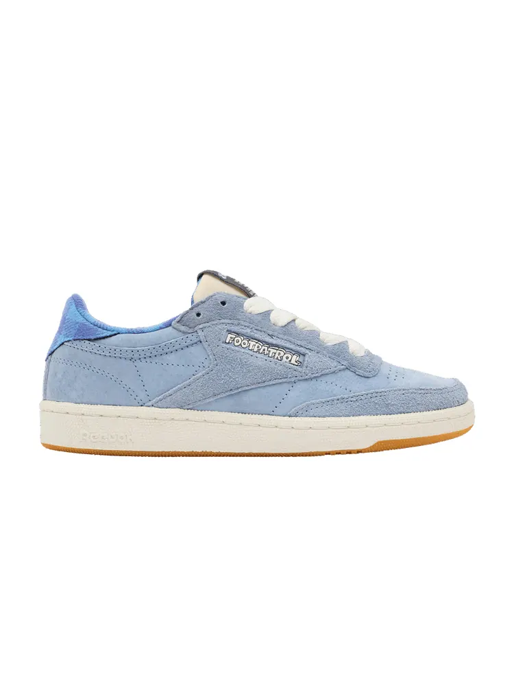 Кроссовки Reebok Footpatrol x Club C 85 Vintage 'Blue Chalk' — изображение 1 из 1, синий/черный