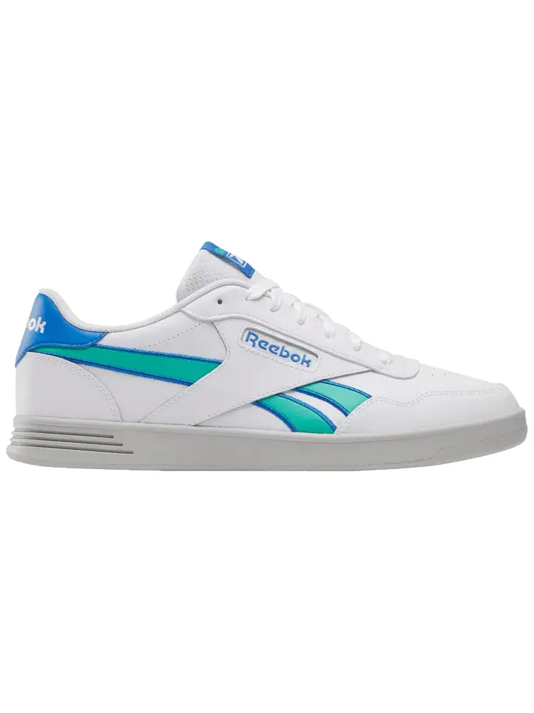 Кроссовки Reebok Court Advance 'White Kinetic Blue Green' — изображение 1 из 1, белый