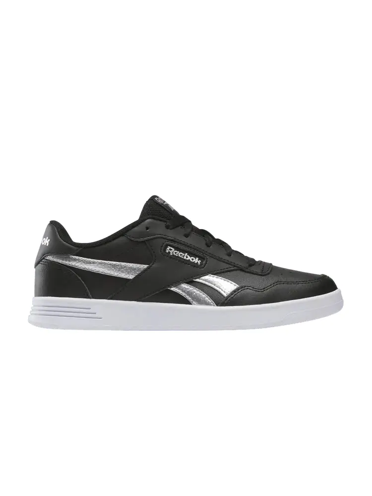 Кроссовки Reebok Wmns Court Advance Black Silver — изображение 1 из 1, черный серебристый