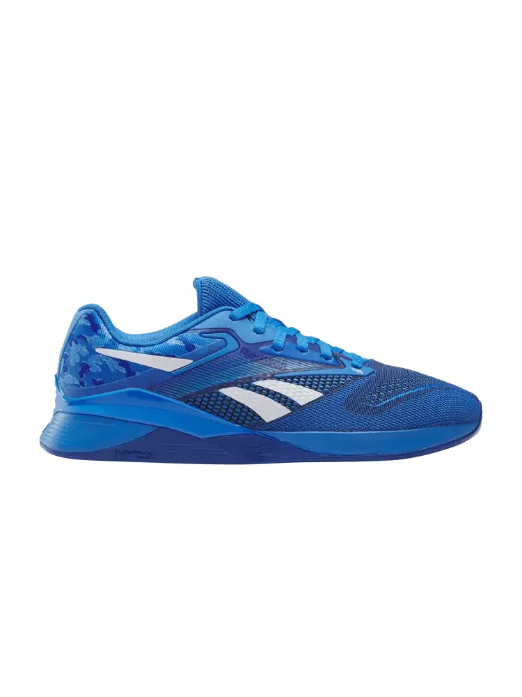 Кроссовки Reebok Nano X4 Kinetic Blue Camo — изображение 1 из 1, синий