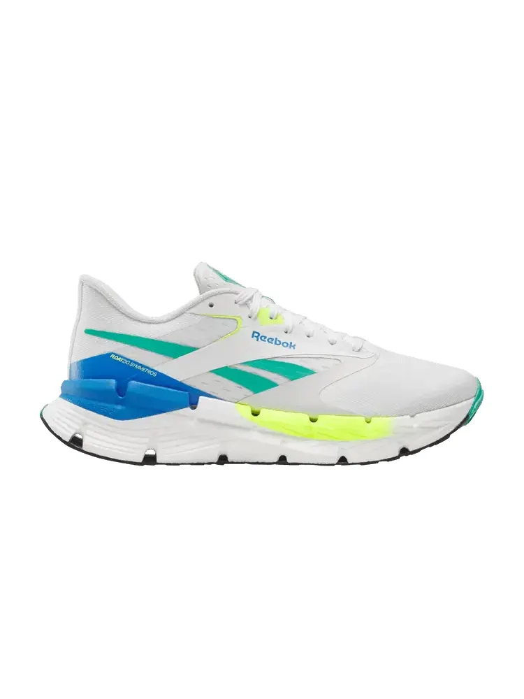 Кроссовки FloatZig Symmetros 'White Unleashed Green Blue' — изображение 1 из 1, белый зеленый синий