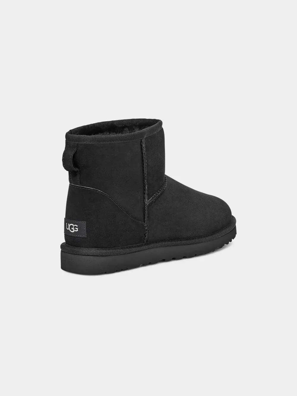 Мужские низкие зимние ботинки UGG из овчины — изображение 4 из 4, черный