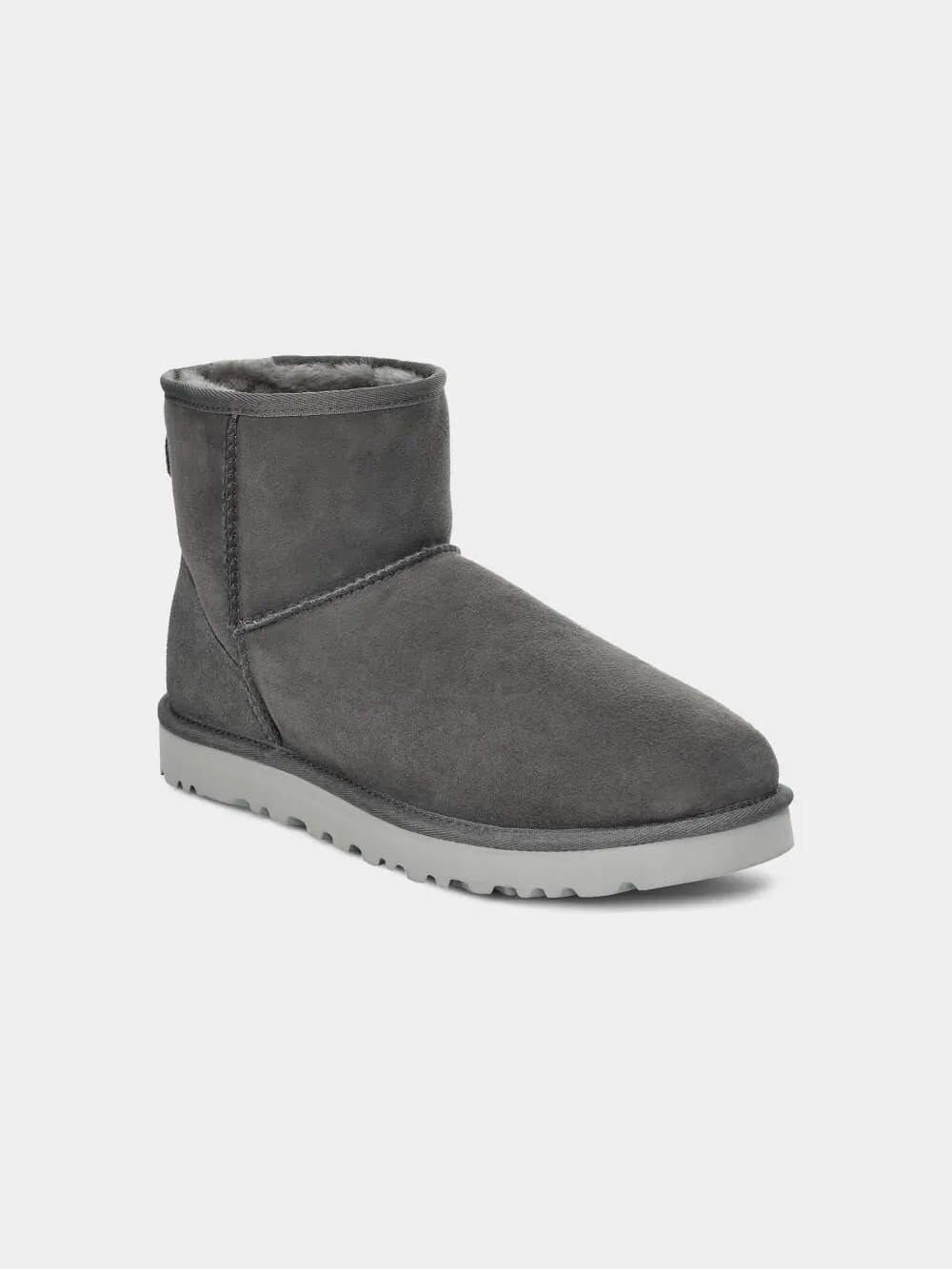 Мужские низкие ботинки UGG из овчины — изображение 2 из 4, темно-серые