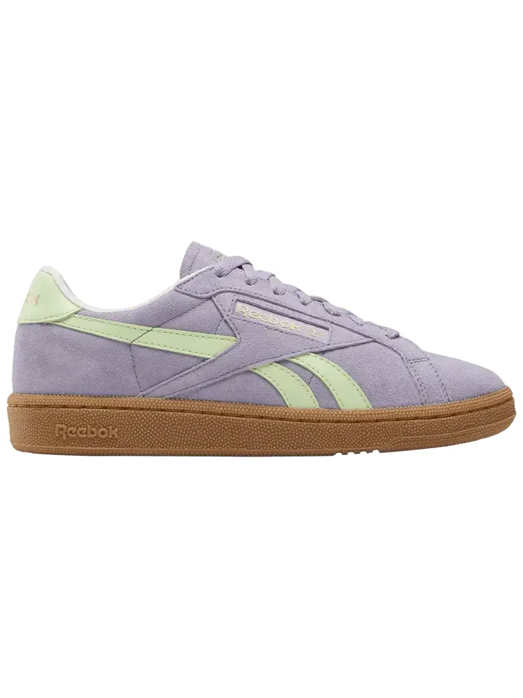 Кроссовки Reebok Wmns Club C Grounds UK 'Dusk Purple Astro Lime' — изображение 1 из 1, фиолетовый