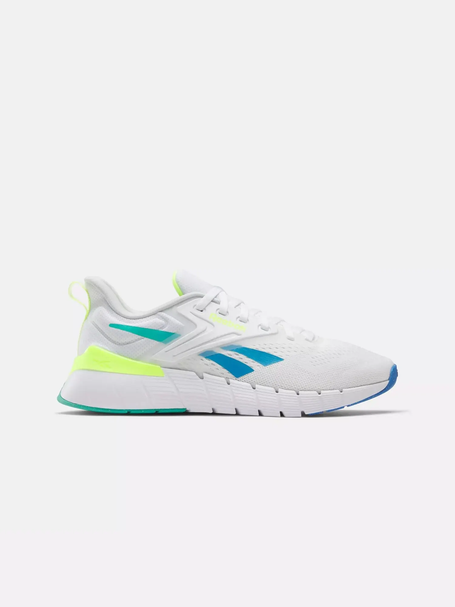 Кроссовки Reebok Nano Gym — изображение 1 из 7, белый/синий/желтый