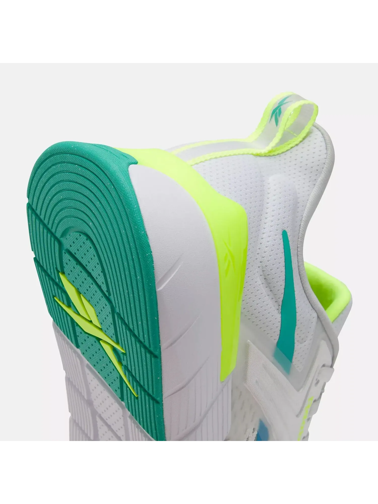 Кроссовки Reebok Nano Gym — изображение 7 из 7, белый/синий/желтый