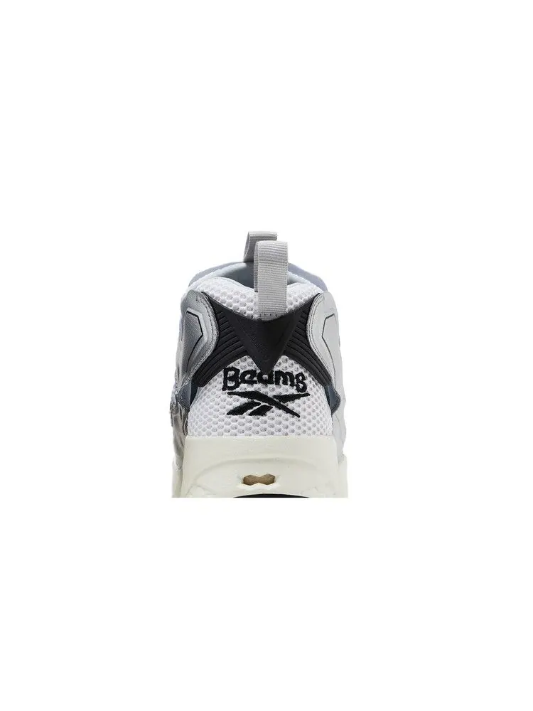 Кроссовки Reebok BEAMS x InstaPump Fury 94 'White Pure Grey' — изображение 8 из 9, белый/серый/черный